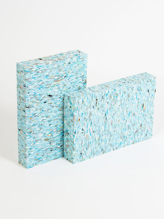 Yoga Studio Recycled Chip Foam Full Yoga Blocks Twin Pack