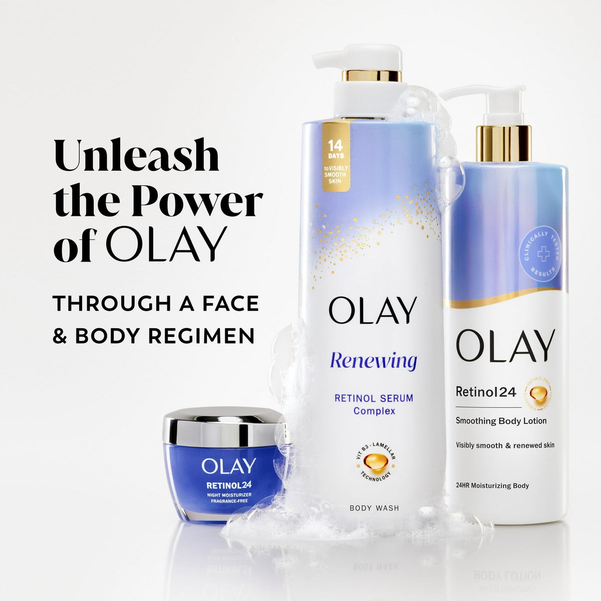 Olay Retinol Serum Complex Body Wash with B3, 20 fl oz