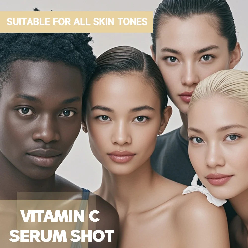 Suero hidratante con vitamina C - Esencia facial coreana para el cuidado de la piel