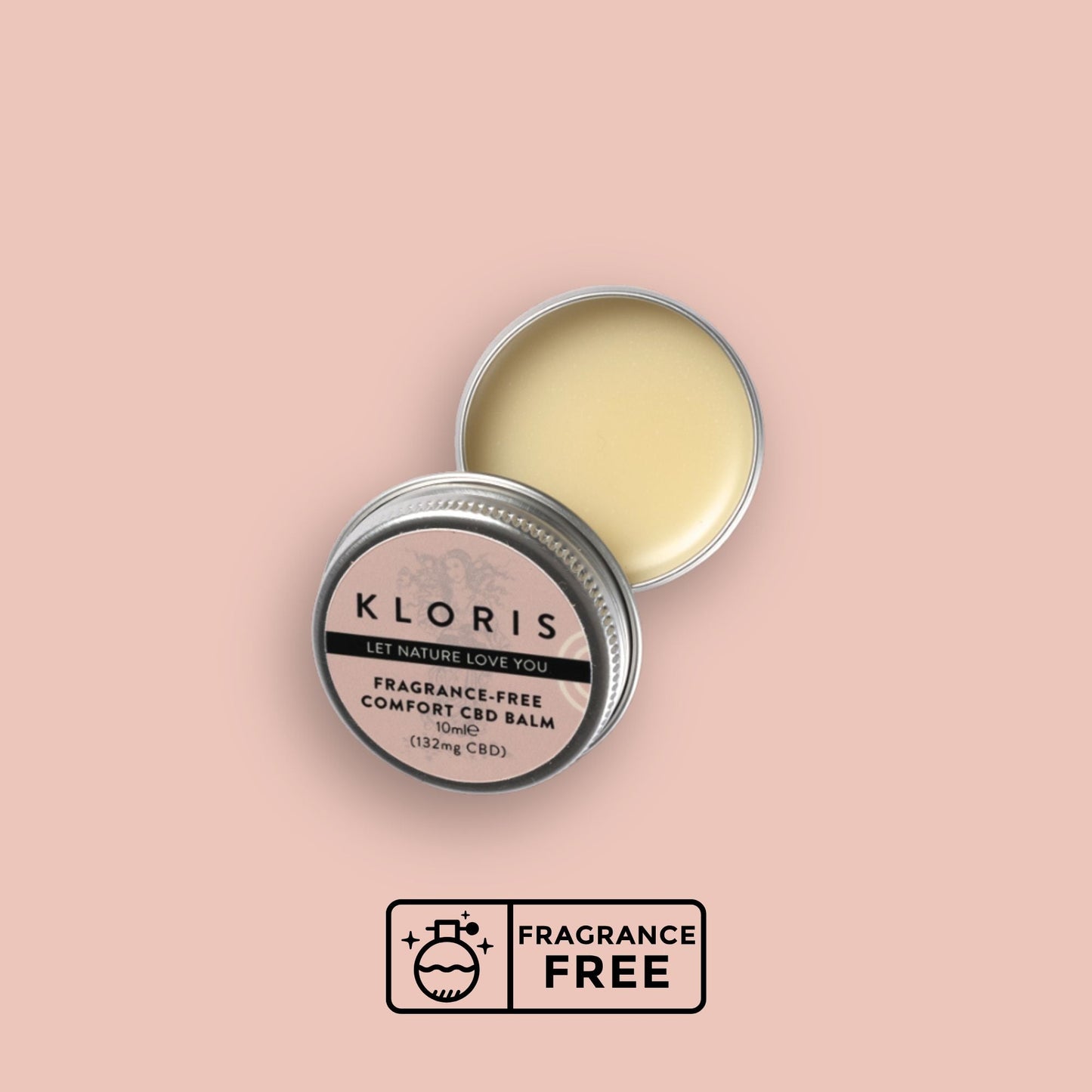 KLORIS Fragrance-Free CBD Balm 800mg