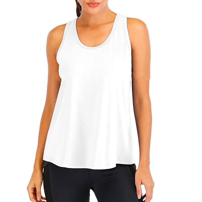 Professional Yoga Shirt for Women - Loose Fitting, Quick-Drying