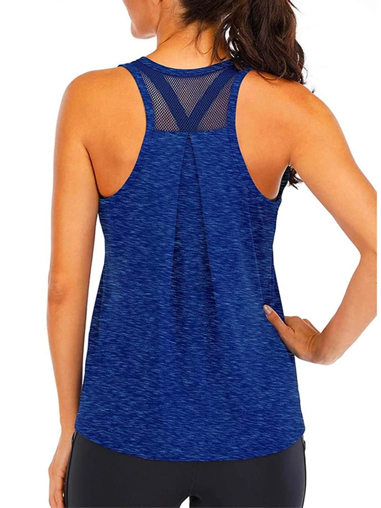Professional Yoga Shirt for Women - Loose Fitting, Quick-Drying