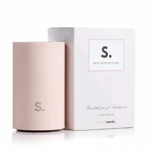 Halo Home Waterless Scented Oil Diffuser – Portable Aromatherapy Diffuser