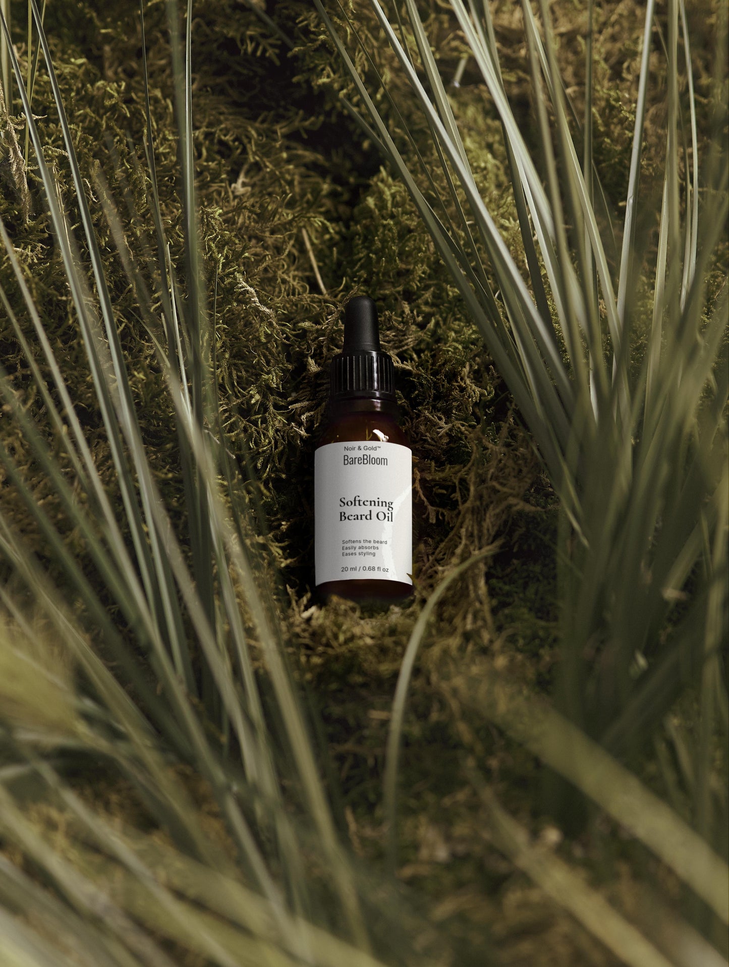 Noir & Gold BareBloom Softening Beard Oil