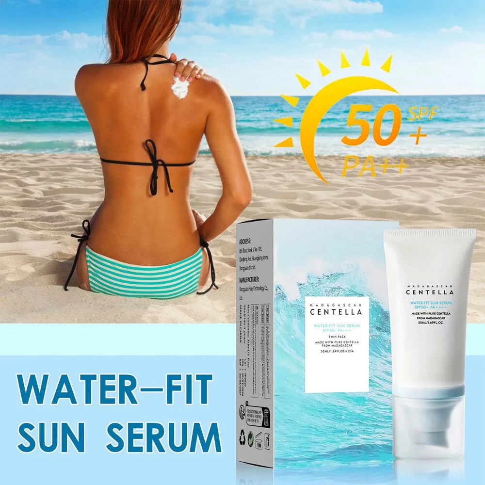 Protector solar facial FPS 50+ con centella - 50 ml