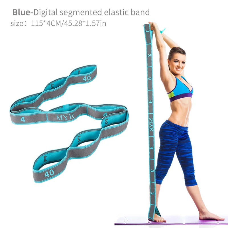 Banda elástica multibucle para yoga, danza y pilates