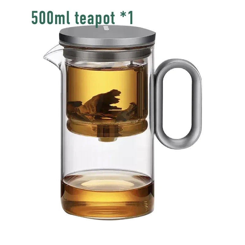 Tetera con interruptor magnético - Juego de té de alta gama