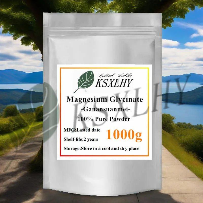 Suplemento de glicinato de magnesio - 500 g en polvo
