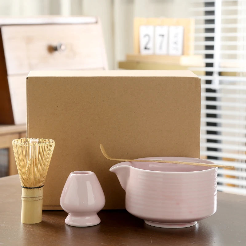 Juego de té matcha japonés: herramientas para la ceremonia del té