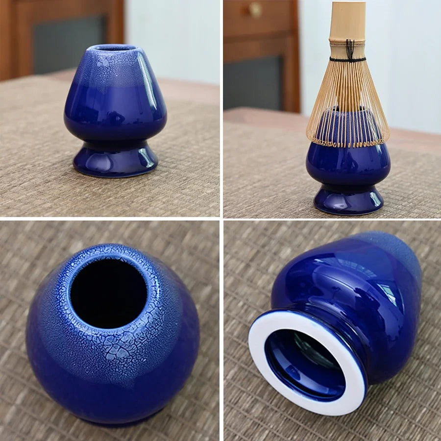 Juego de cepillo para remover té matcha