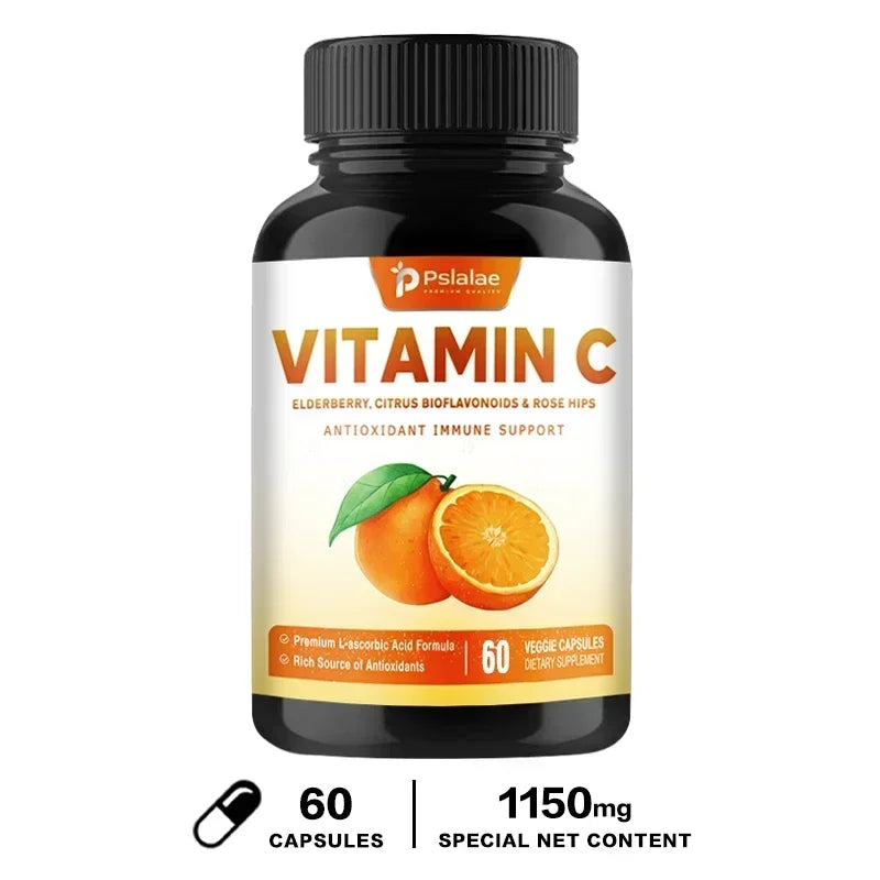 Suplemento de vitamina C con saúco