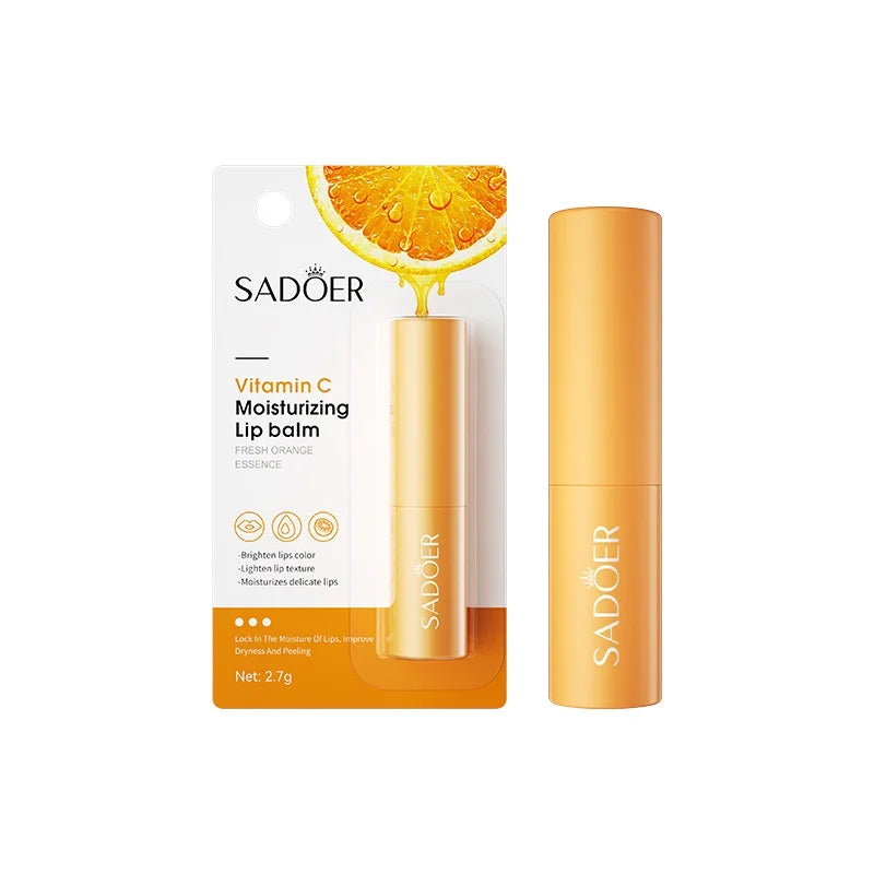 Bálsamo labial SADOER Aloe/Coco/Vitamina C 2,7 g - Cuidado labial hidratante