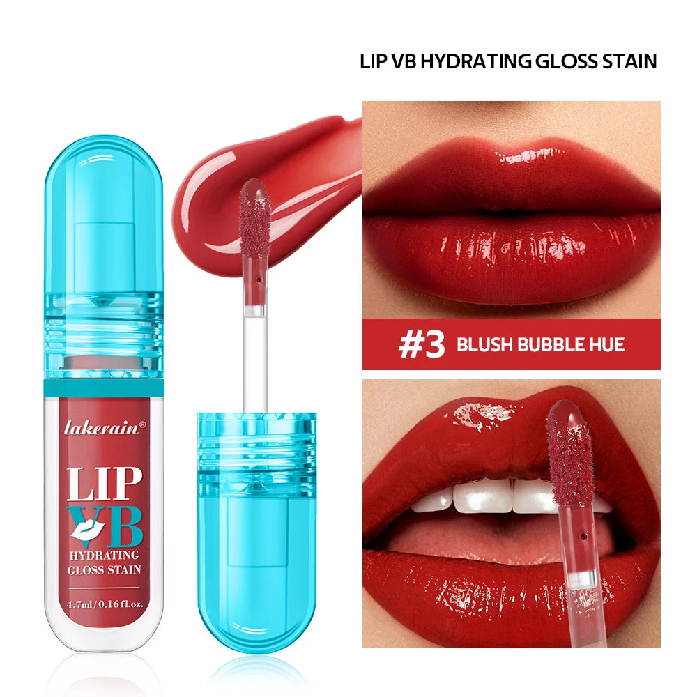 Brillo labial hidratante con vitamina B - Maquillaje Glossy Lip Glaze