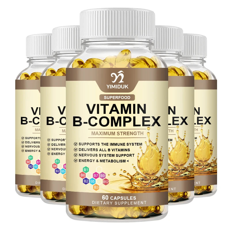 Vitamin B Complex Advanced Formula bottle - comprehensive B vitamin supplement