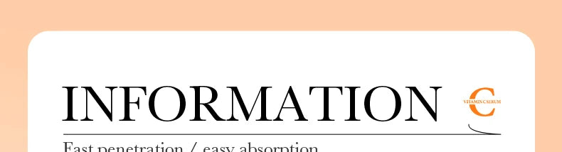 Sérum BIOAQUA con vitamina C, retinol y ácido hialurónico | Esencia facial premium