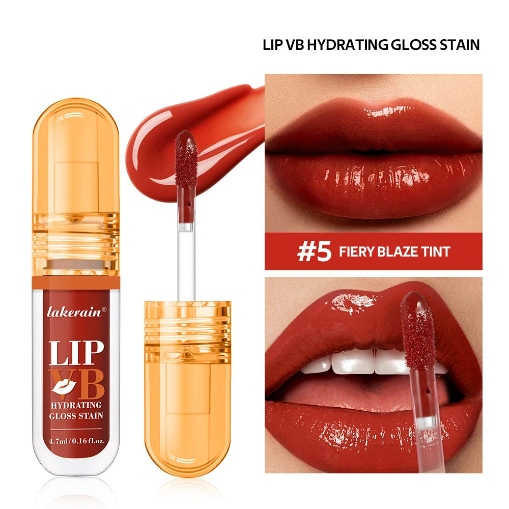 Brillo labial hidratante con vitamina B - Maquillaje Glossy Lip Glaze