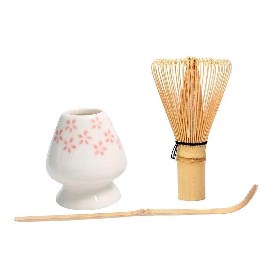 Juego de cepillo para remover té matcha