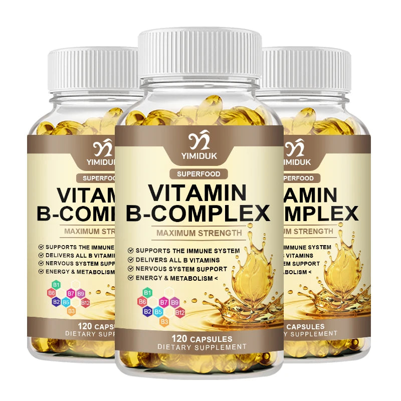 Vitaminas del complejo B - 60 cápsulas