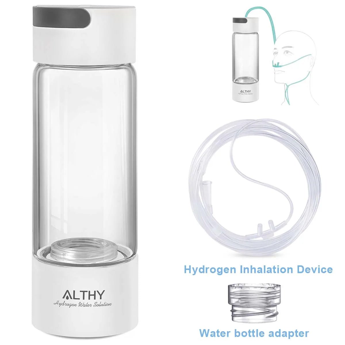 Generador de agua rica en hidrógeno ALTHY: mejora tu hidratación de forma natural
