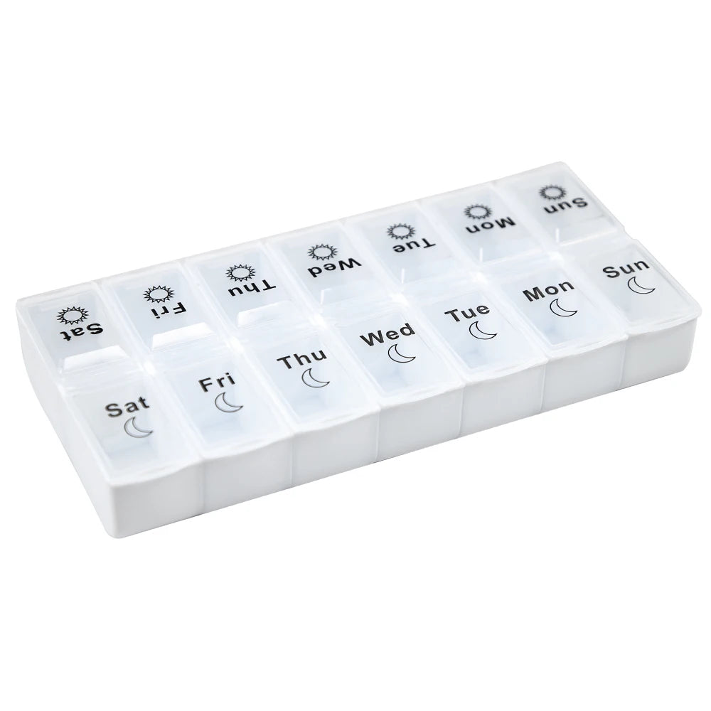 Pastillero de 7 días - Contenedor de almacenamiento semanal
