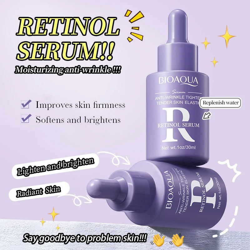 Sérum BIOAQUA con vitamina C, retinol y ácido hialurónico | Esencia facial premium