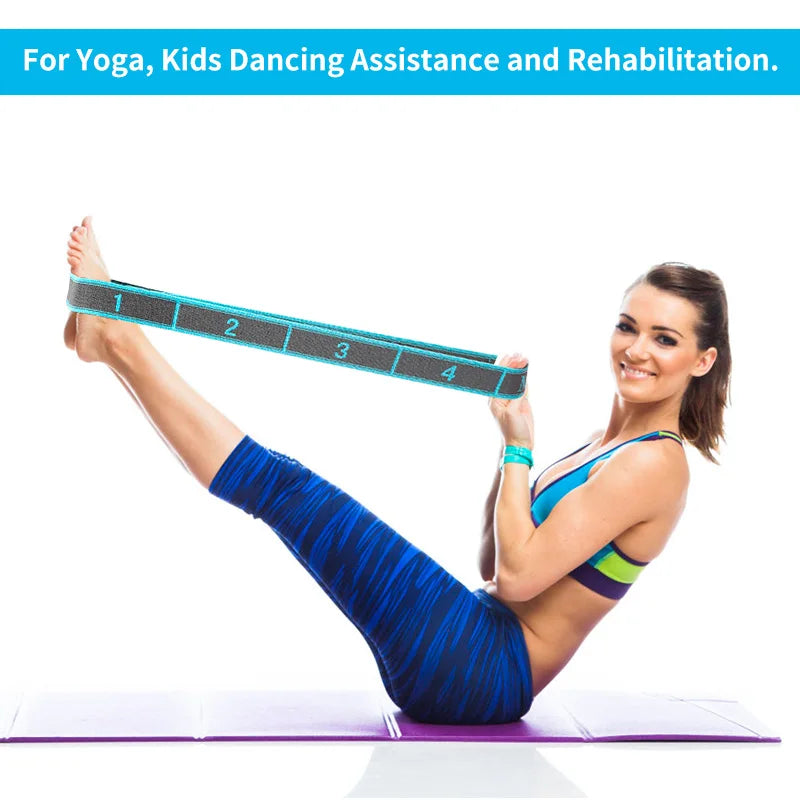 Banda elástica multibucle para yoga, danza y pilates