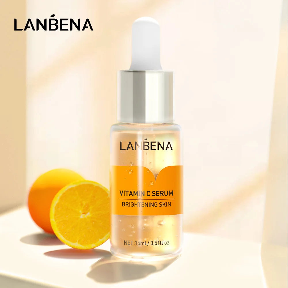 Esencia facial con vitamina C: suero iluminador para el cuidado diario de la piel