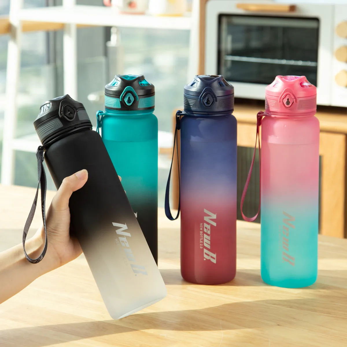 Botella deportiva de agua Tritan - Sin BPA