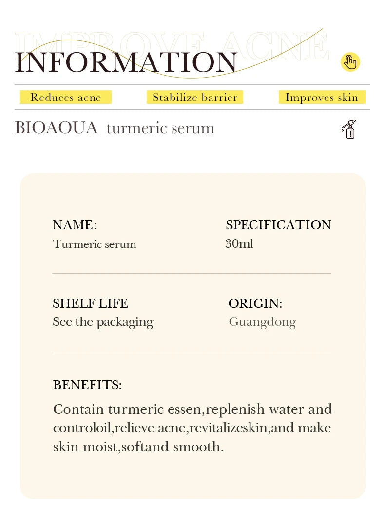 Sérum BIOAQUA con vitamina C, retinol y ácido hialurónico | Esencia facial premium