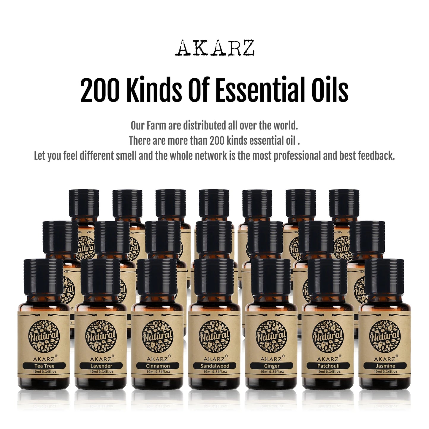 Aceite de cedro AKARZ - Aceite difusor y perfumador premium