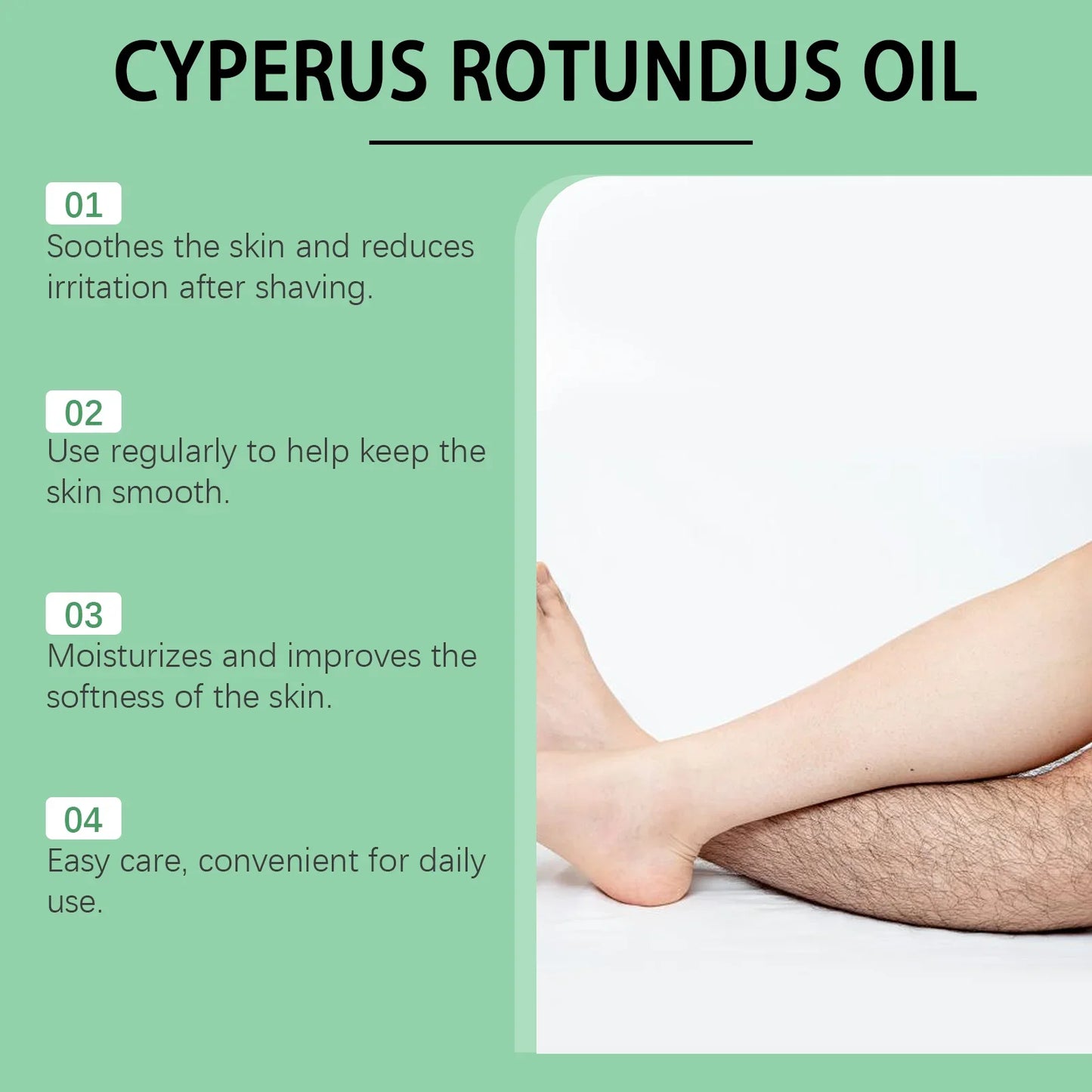 Aceite de Cyperus rotundus 60 ml - Aceite natural para el cuidado del cabello