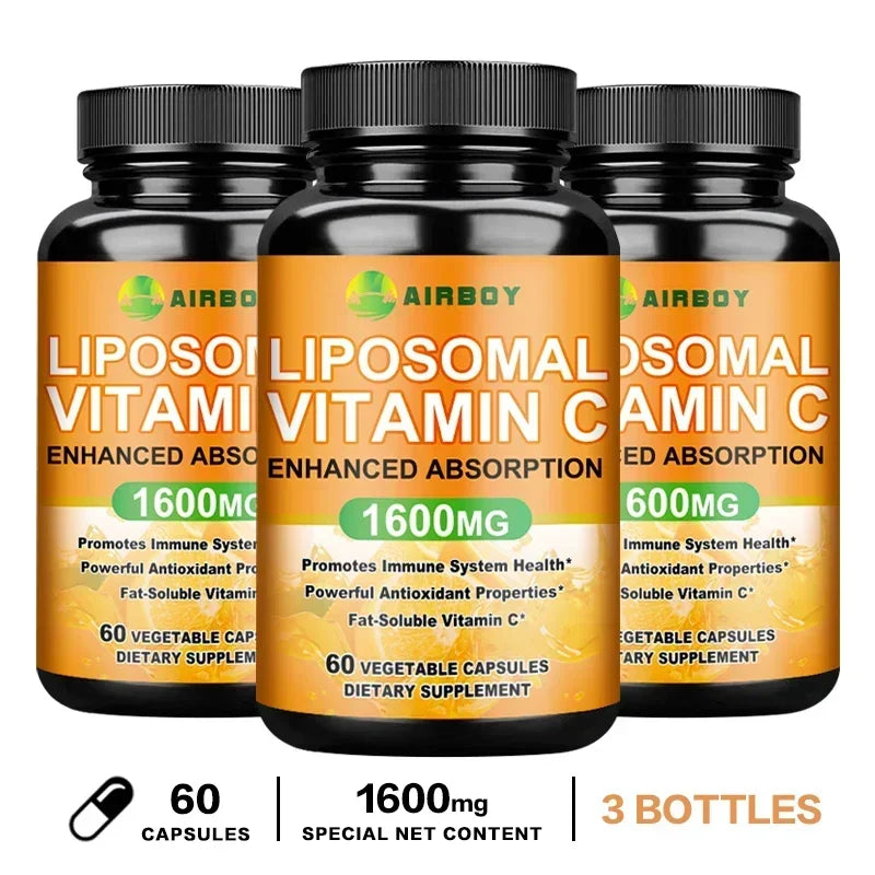 Cápsulas de vitamina C liposomal - 30 unidades