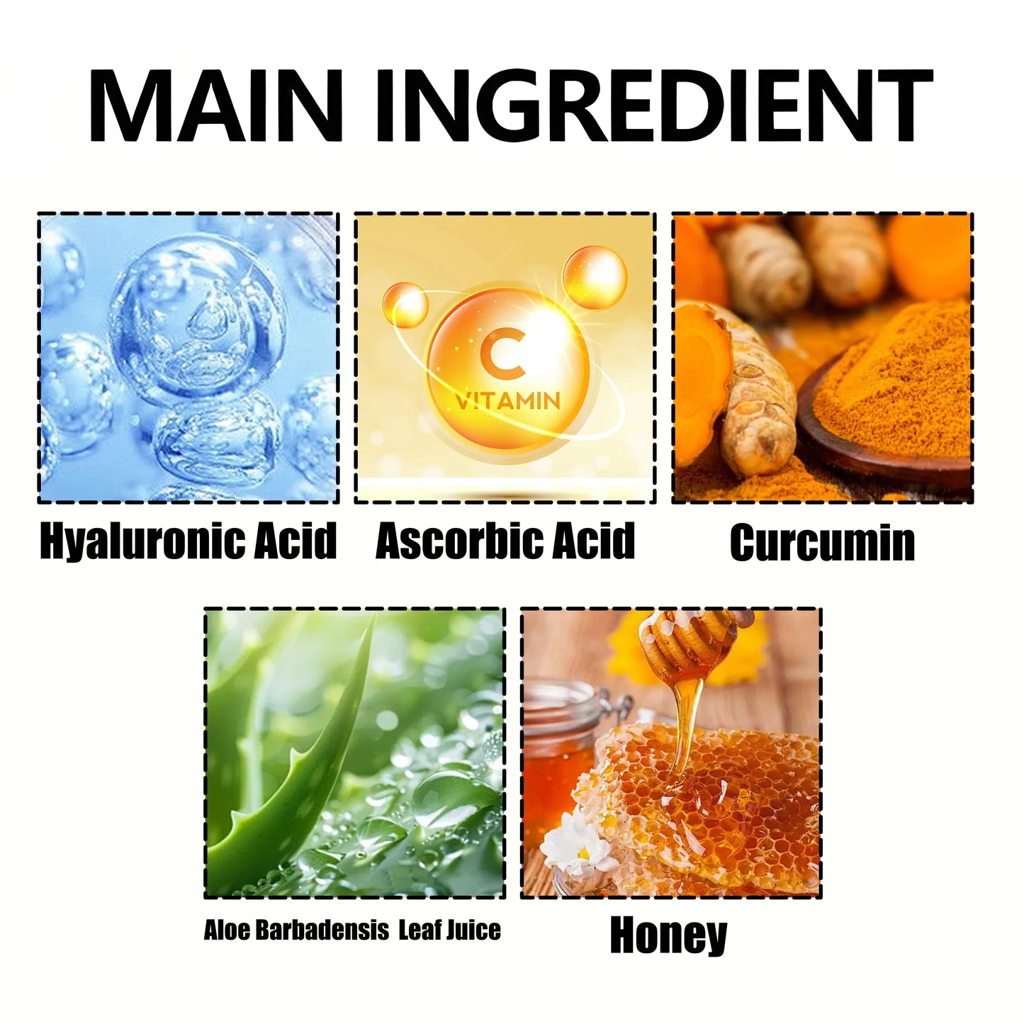 Crema para pies y manos con cúrcuma y veneno de abeja - 50 g