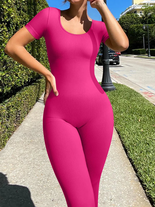 Yoga Jumpsuit - Seamless Sports Yoga Bodysuit