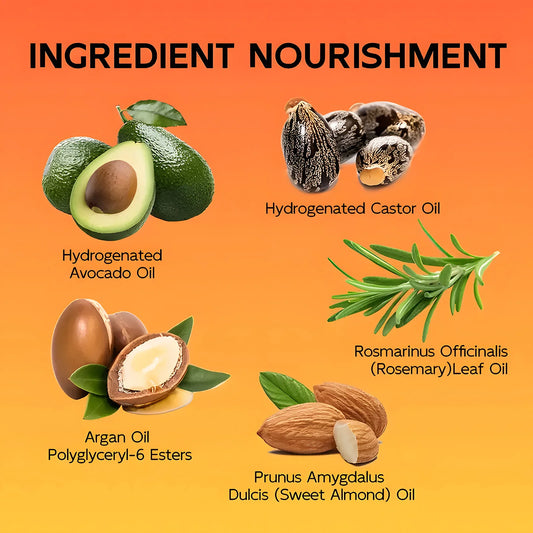 Black Castor Oil for Curly Hair - Men & Women Hair Care