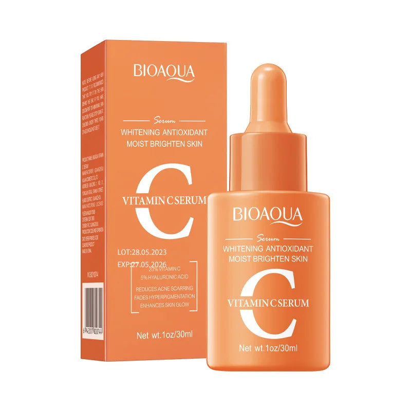 Sérum BIOAQUA con vitamina C, retinol y ácido hialurónico | Esencia facial premium
