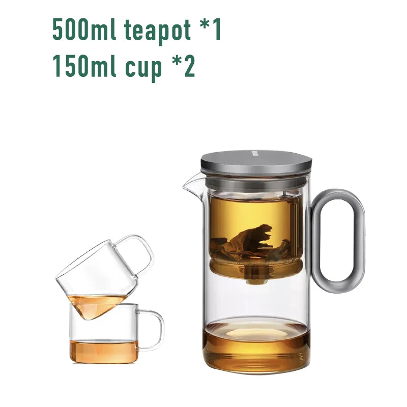 Tetera con interruptor magnético - Juego de té de alta gama