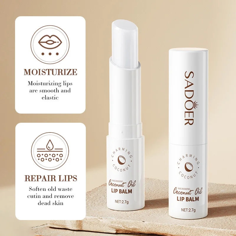 Bálsamo labial SADOER Aloe/Coco/Vitamina C 2,7 g - Cuidado labial hidratante