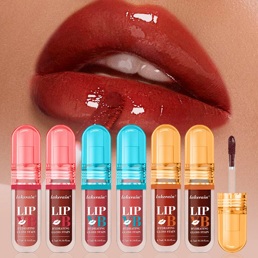 Vitamin B Moisturizing Lip Gloss - Glossy Lip Glaze Makeup