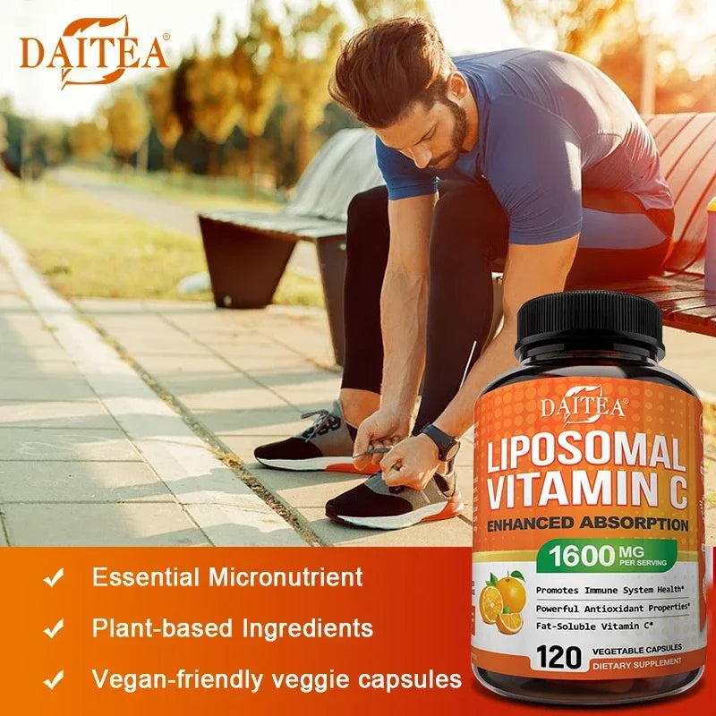 Liposomal vitamin C complex label - liposomal supplement ingredients