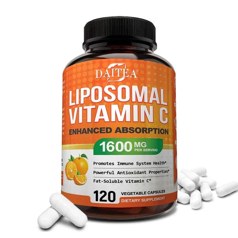 Cápsulas de vitamina C liposomal - 60 unidades