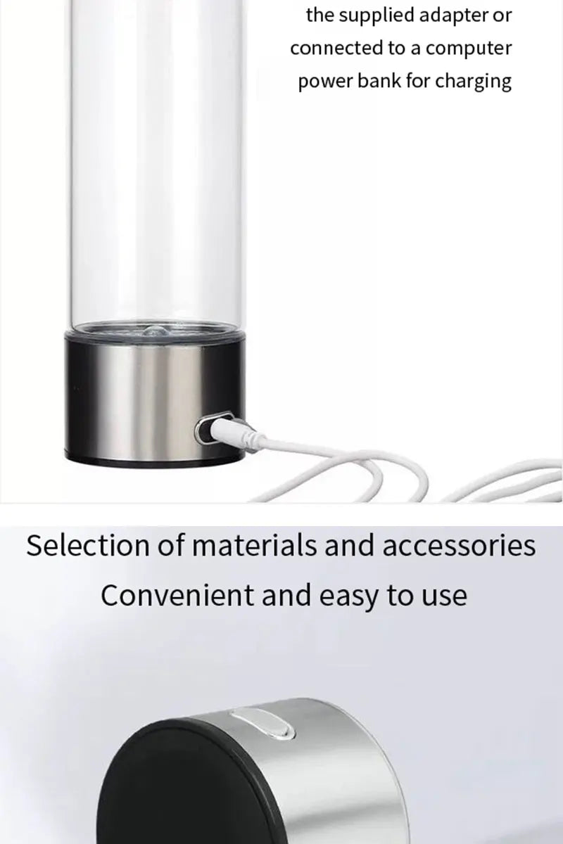 Generador eléctrico de agua con hidrógeno - Filtro de titanio