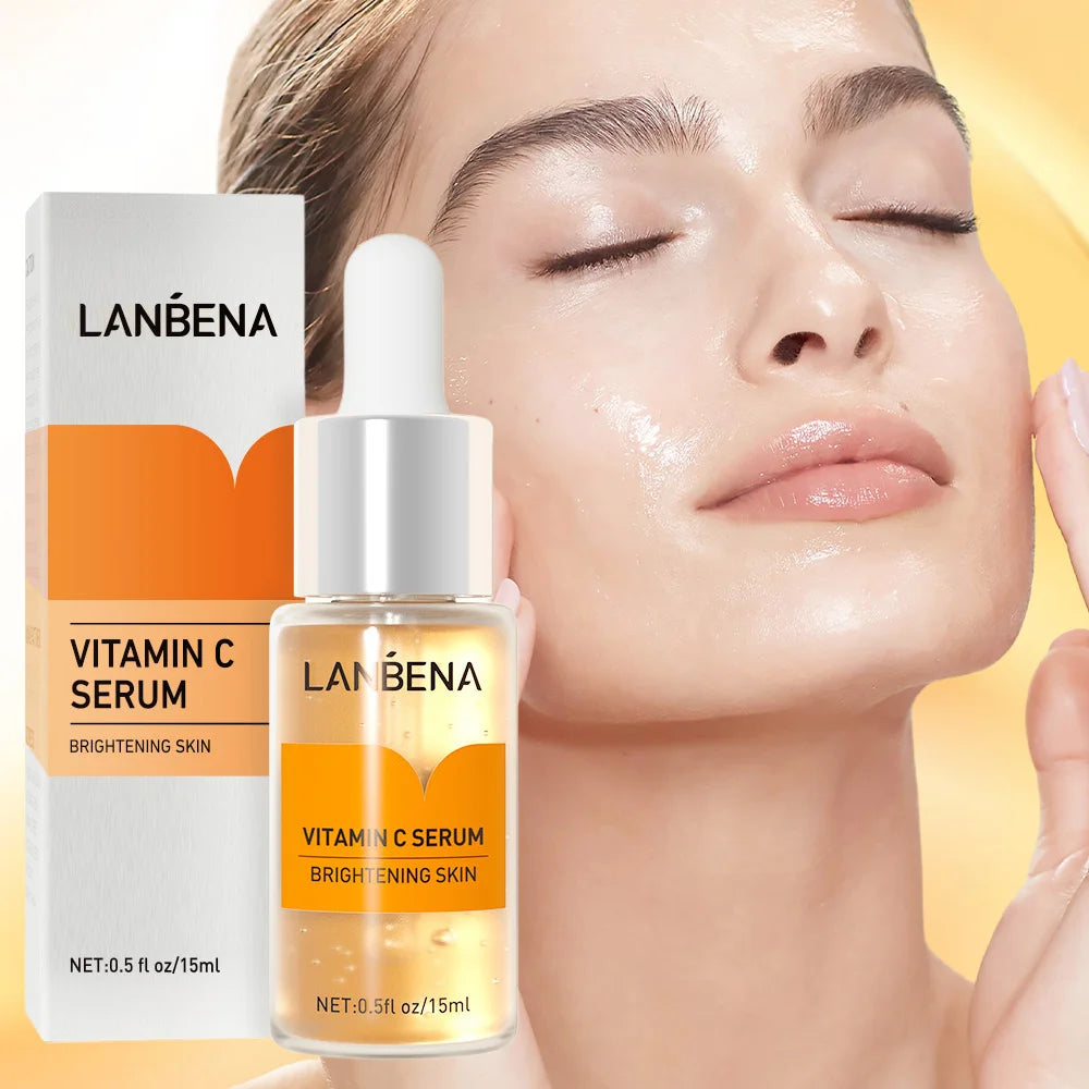 Esencia facial con vitamina C: suero iluminador para el cuidado diario de la piel