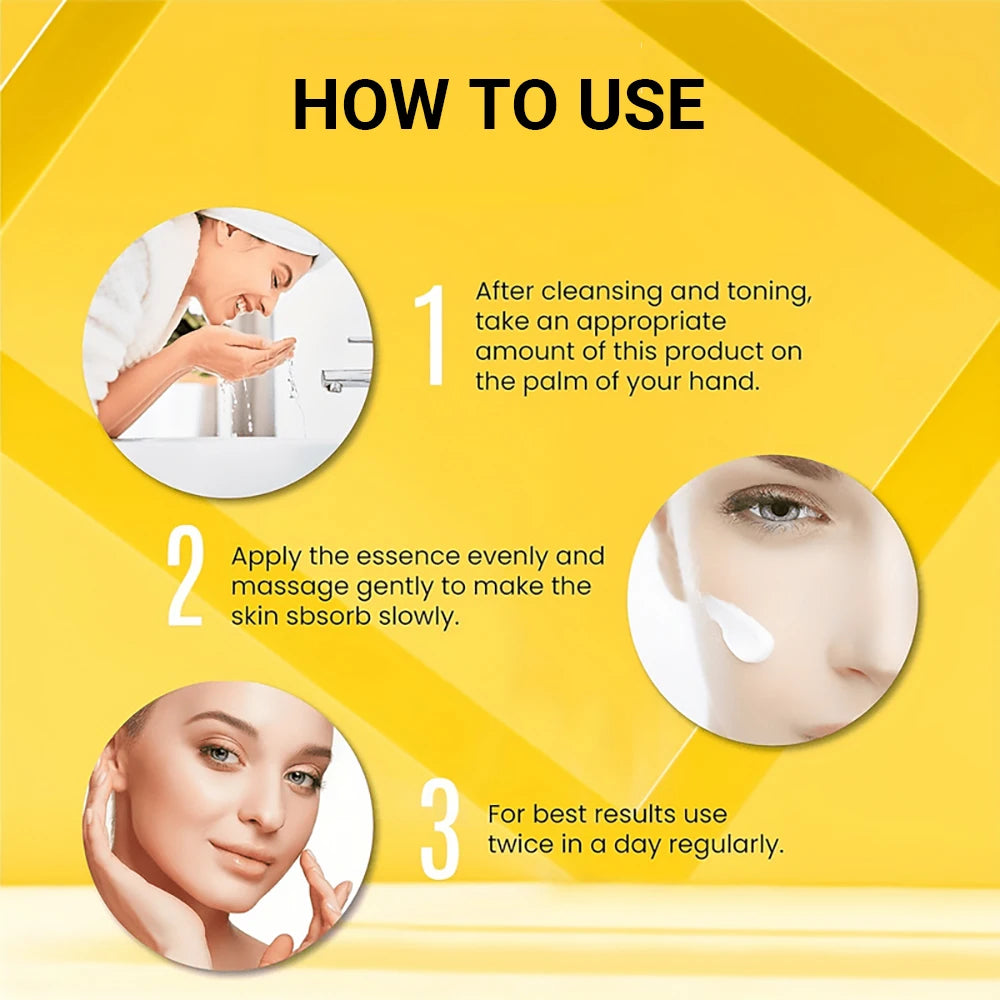 Crema facial con vitamina C, retinol y ácido hialurónico - 70 g (paquete de 3)