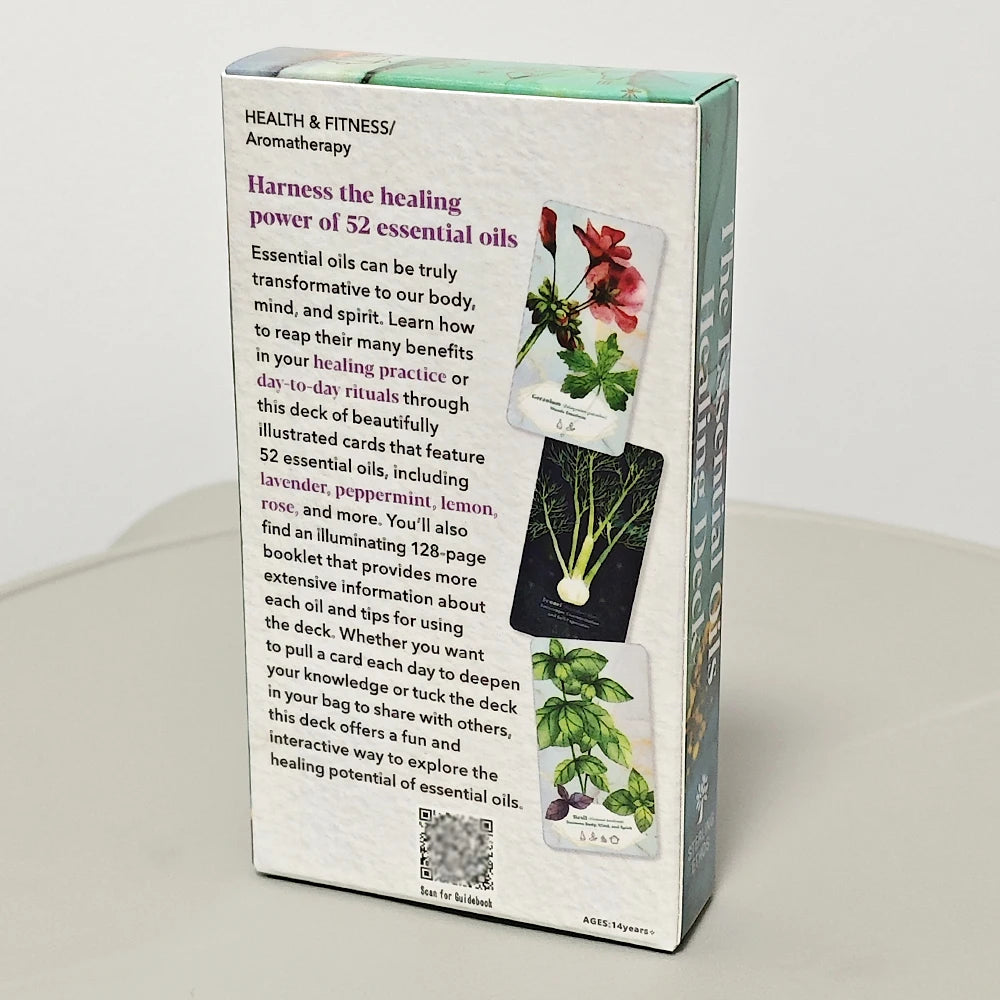 Baraja de aceites esenciales para la curación: 52 cartas para el cuerpo, la mente y el espíritu