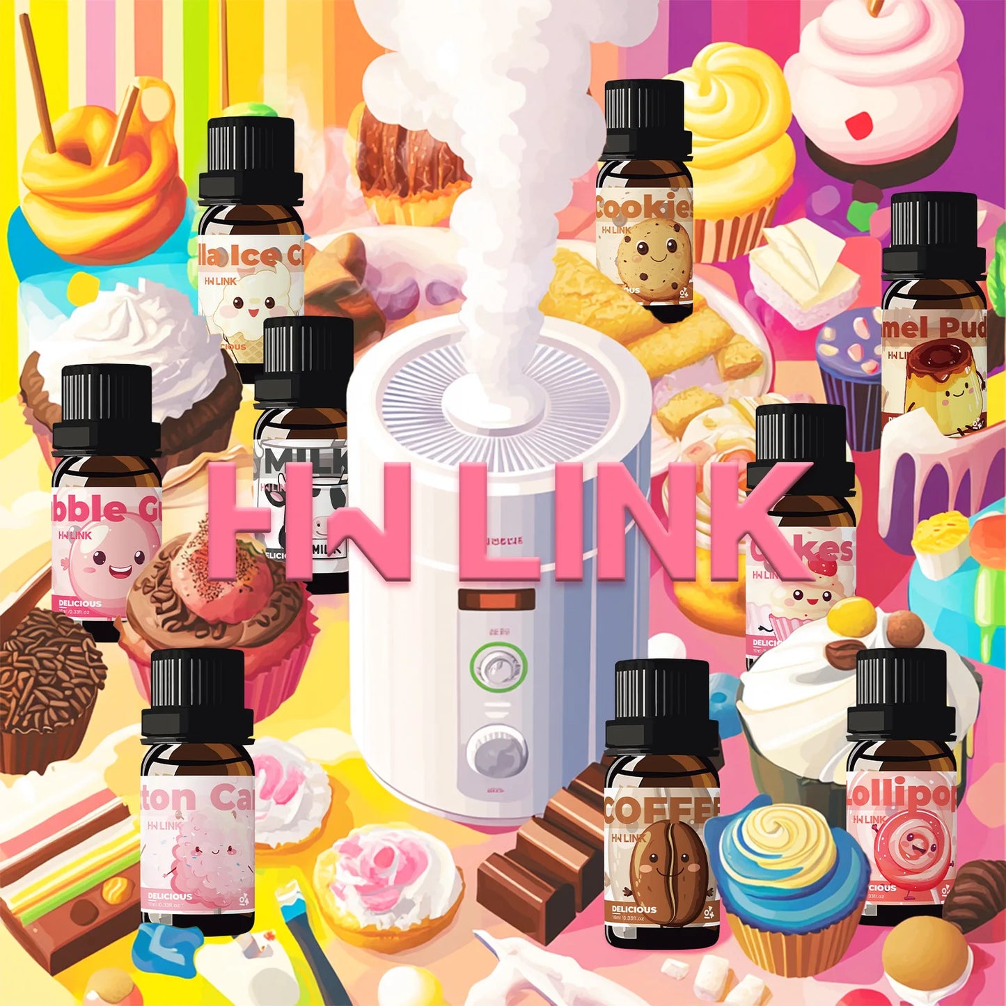 Aceite esencial de coco 10 ml - Perfume natural de coco y aceite de masaje