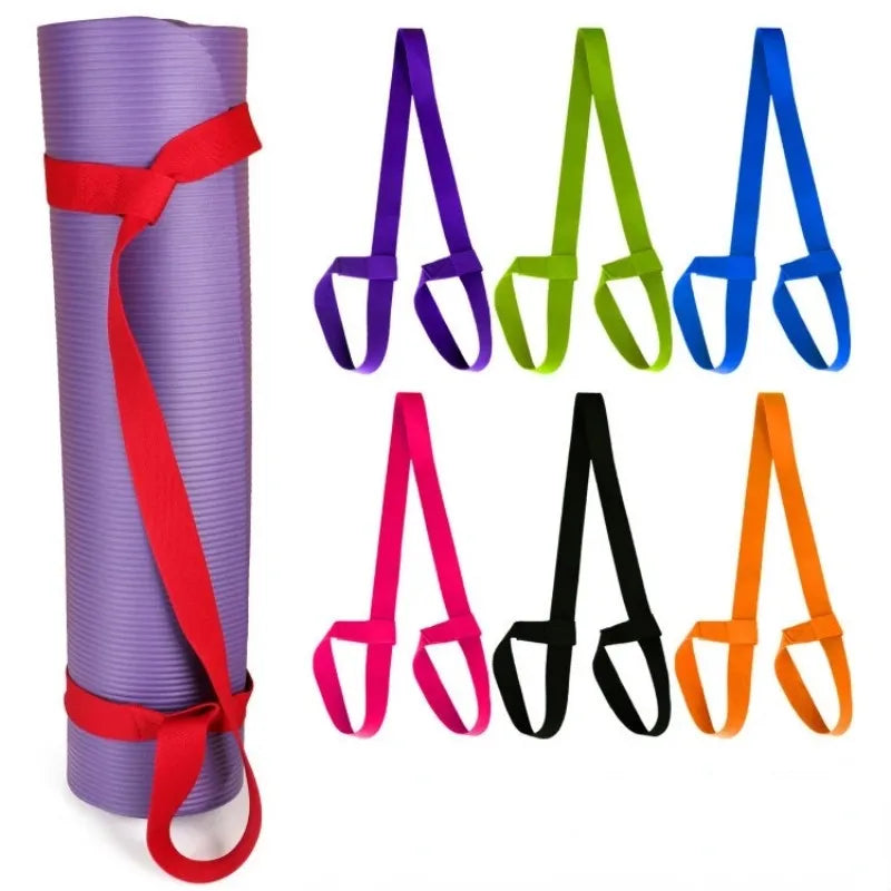 Correa de transporte ajustable para esterilla de yoga - Bandolera para colchonetas de ejercicio