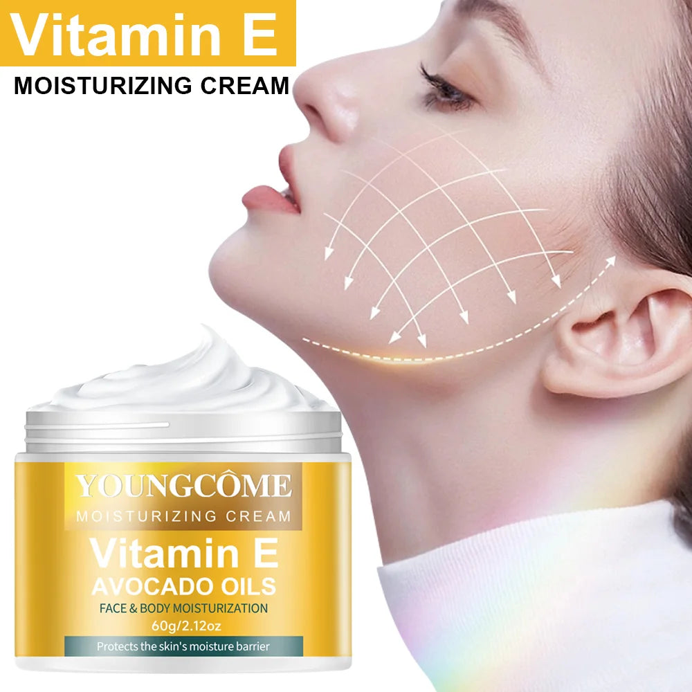 Crema hidratante con vitamina E 30 g - Cosmética para el cuidado de la piel