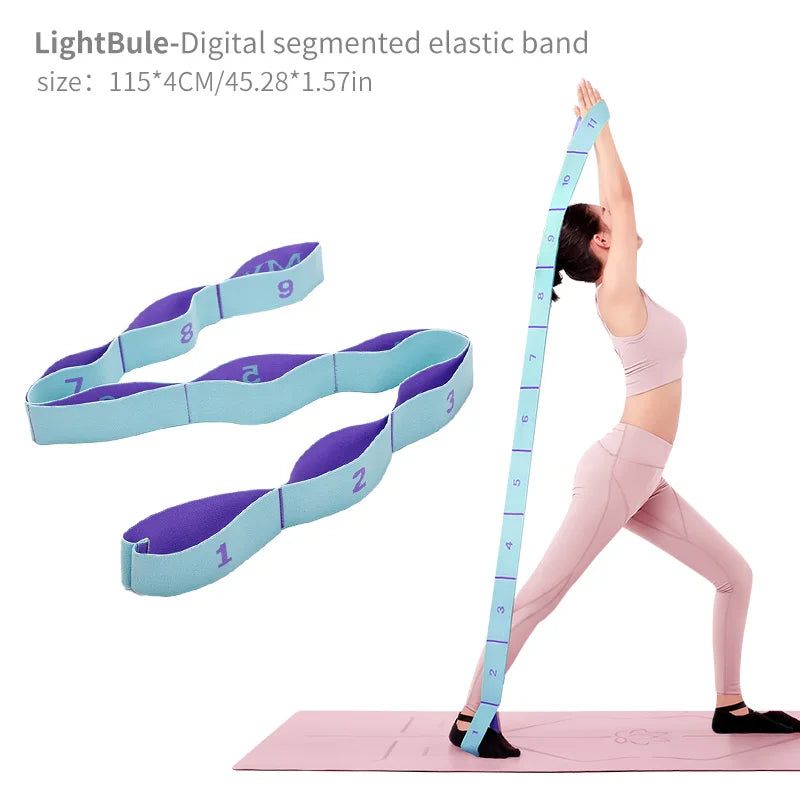 Banda elástica multibucle para yoga, danza y pilates