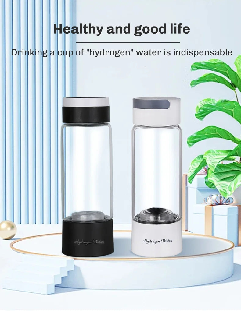 Generador portátil de agua con hidrógeno